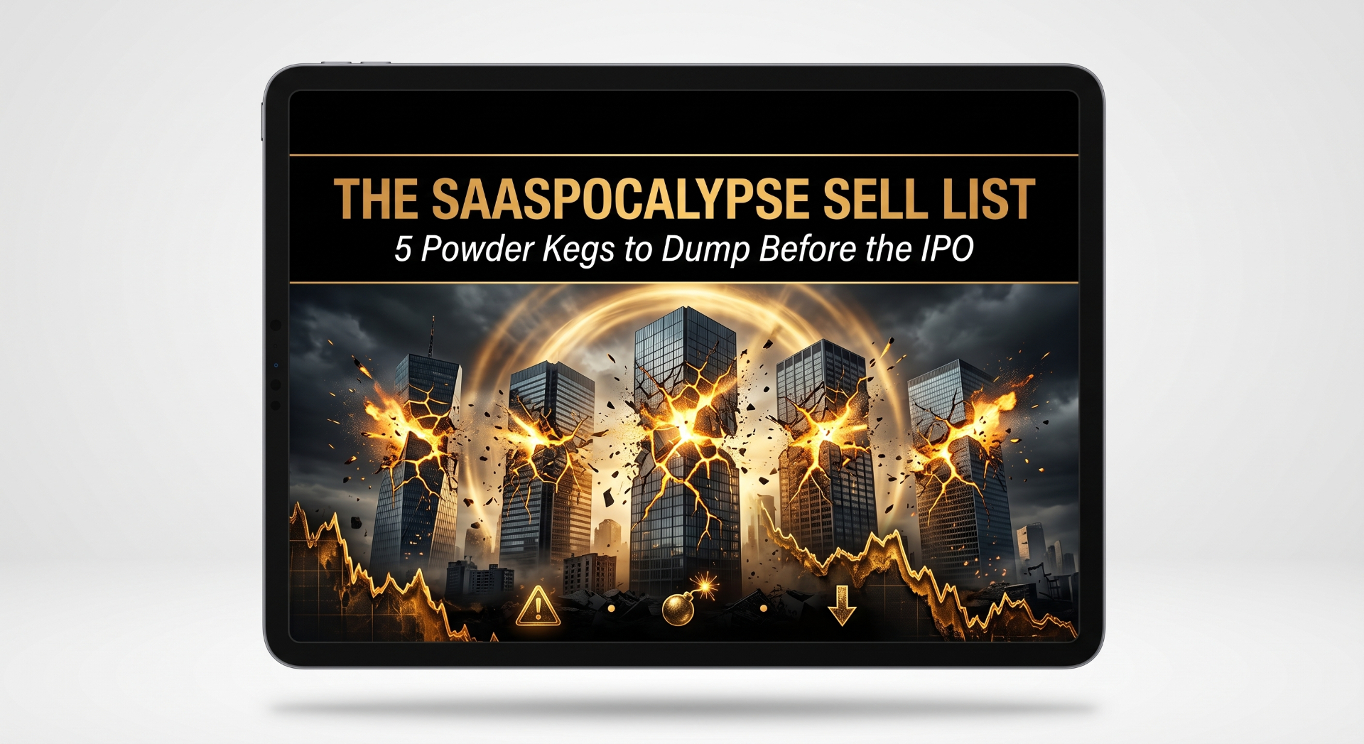 The SaaSpocalypse Sell List report cover