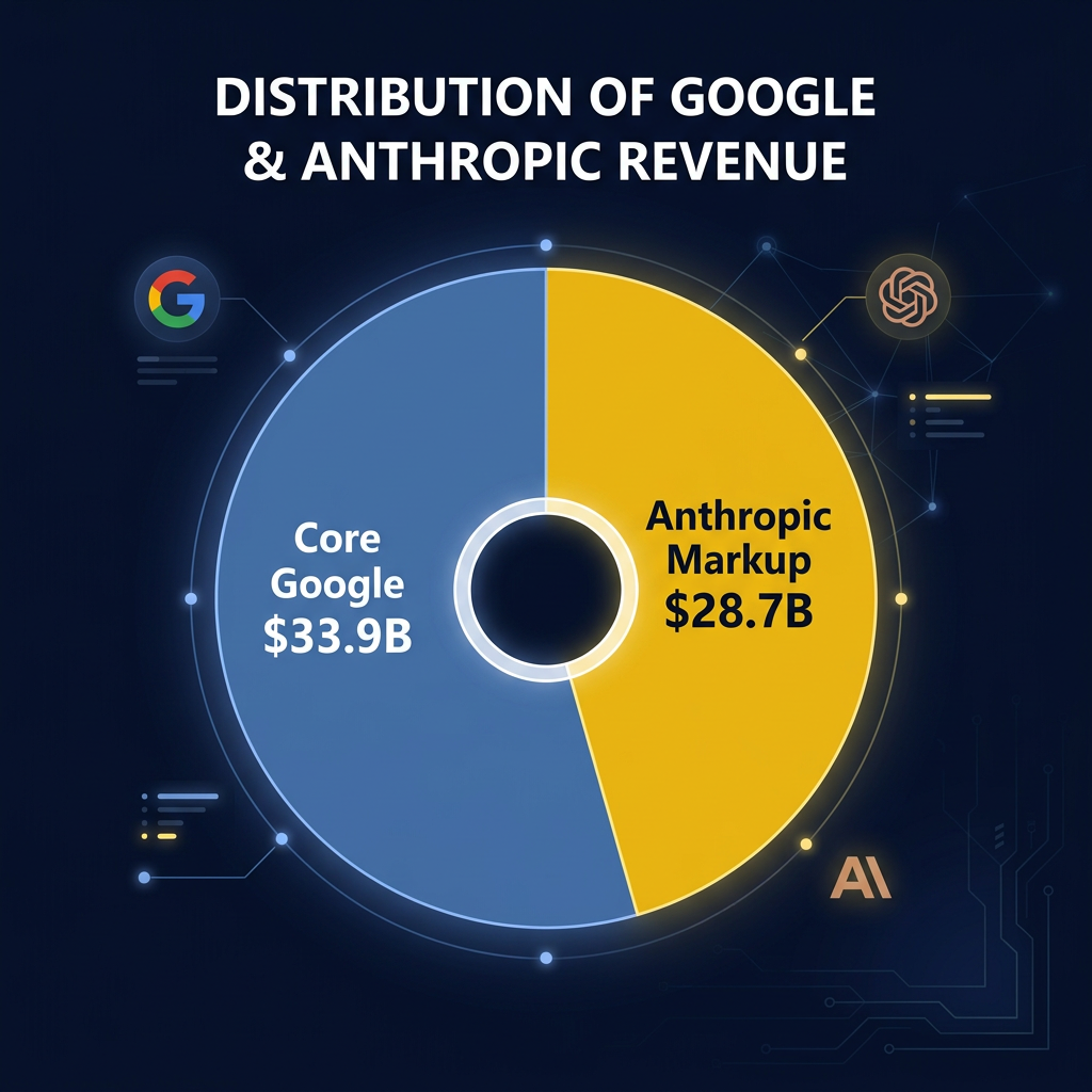 Alphabet profit split: Core Google $33.9B and Anthropic markup $28.7B
