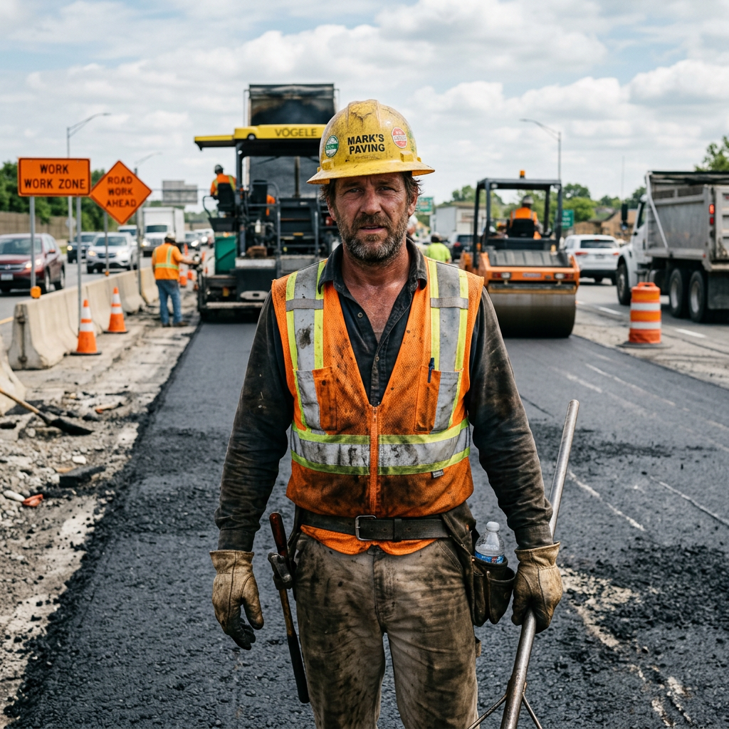 Road-Construction Worker