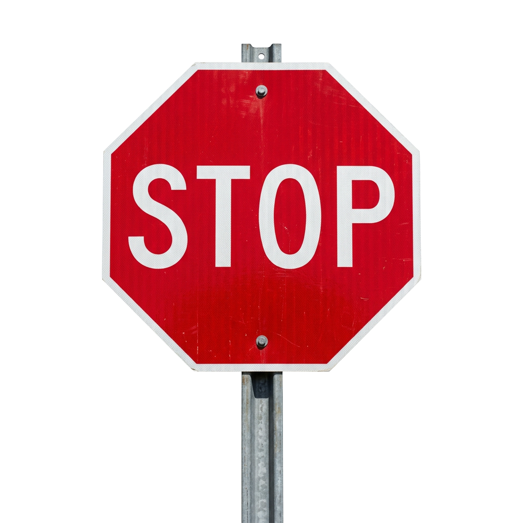 Stop sign